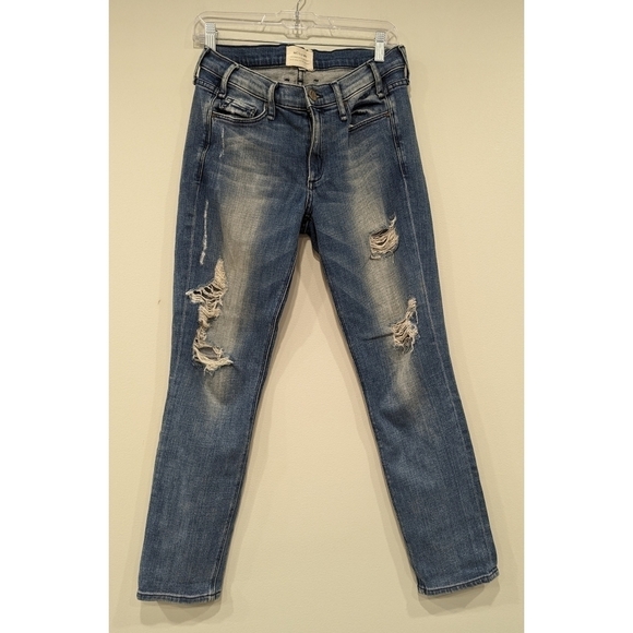 McGuire Mrs Robinson Vintage Wash Distressed Boyfriend Jeans Size 26 - Picture 1 of 6